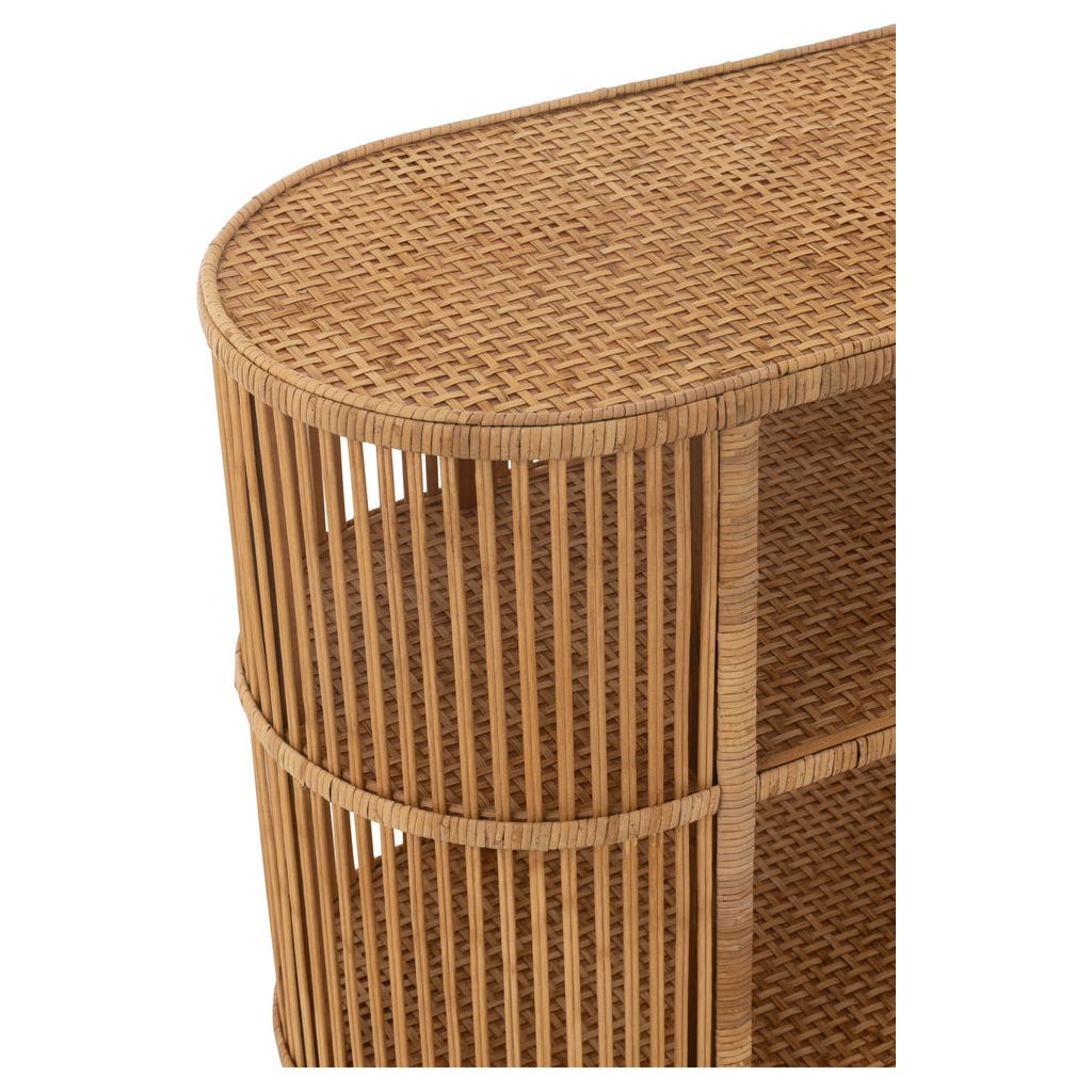 Table Exo en bambou/rotin naturel | Designix -     - https://designix.fr