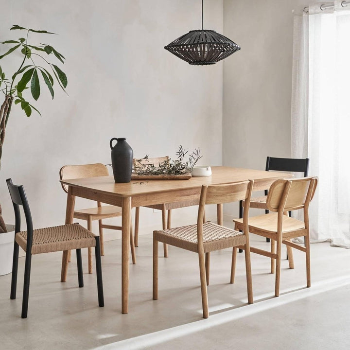 Table Extensible Bois Chêne | Nectar - Designix Table à Manger