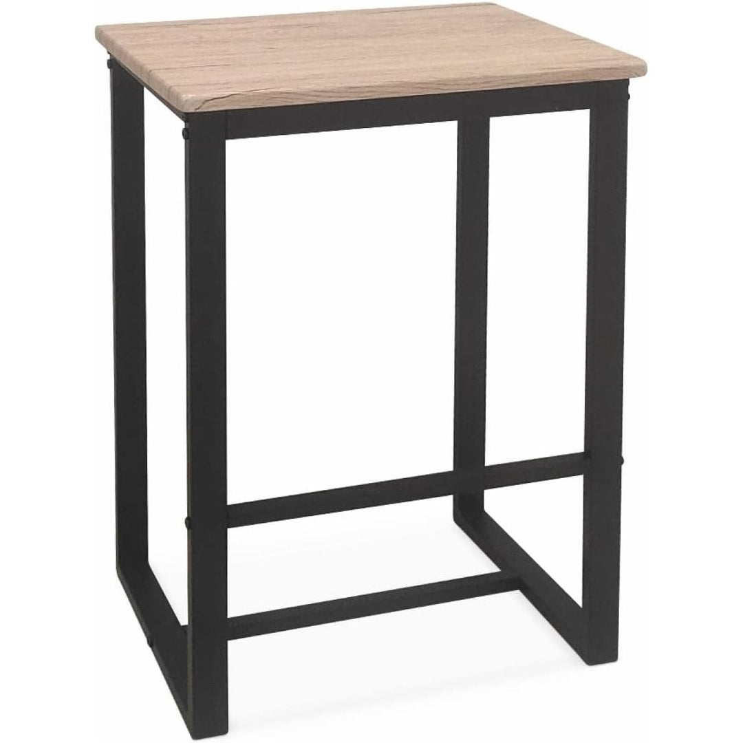 Table Haute Encachée Industrielle | Flamme - Designix Table