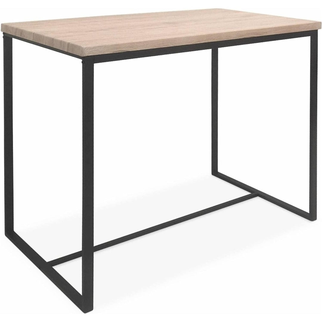 Table Haute Encachée Industrielle | Flamme - Designix Table