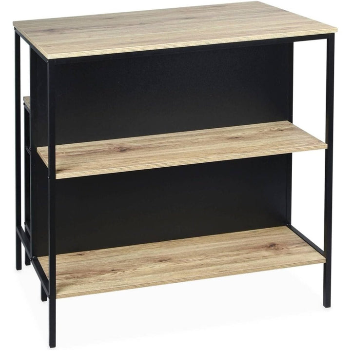 Table Haute Industrielle Bois Métal | Thalys - Designix Table