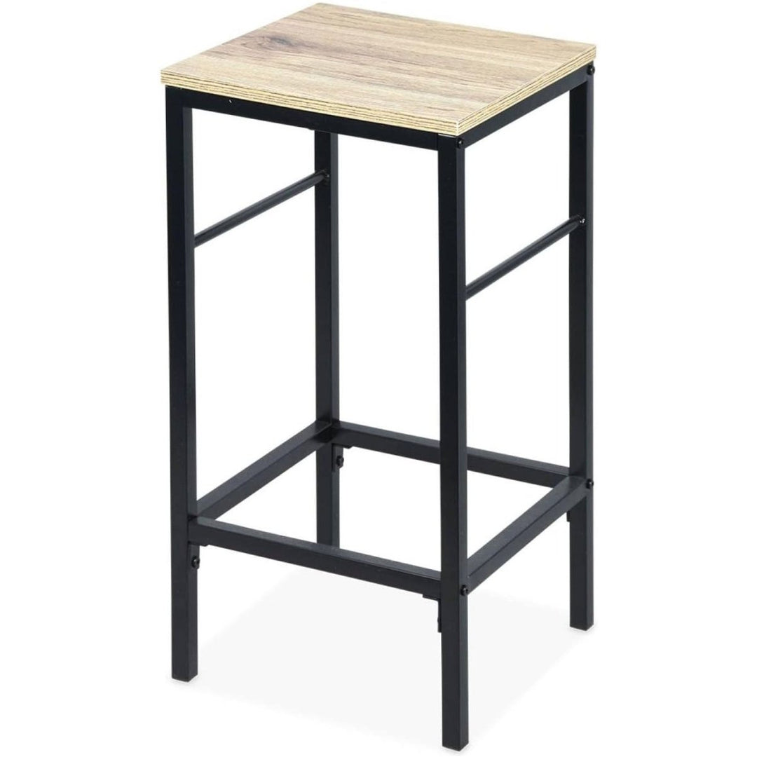 Table Haute Industrielle Bois Métal | Thalys - Designix Table