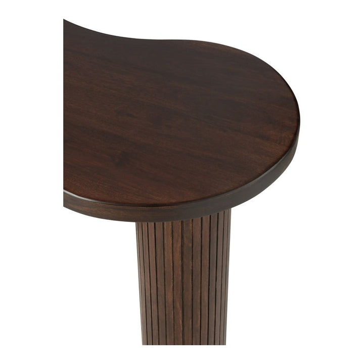 Table Infinity en bois de manguier brun de grande taille | Designix -     - https://designix.fr