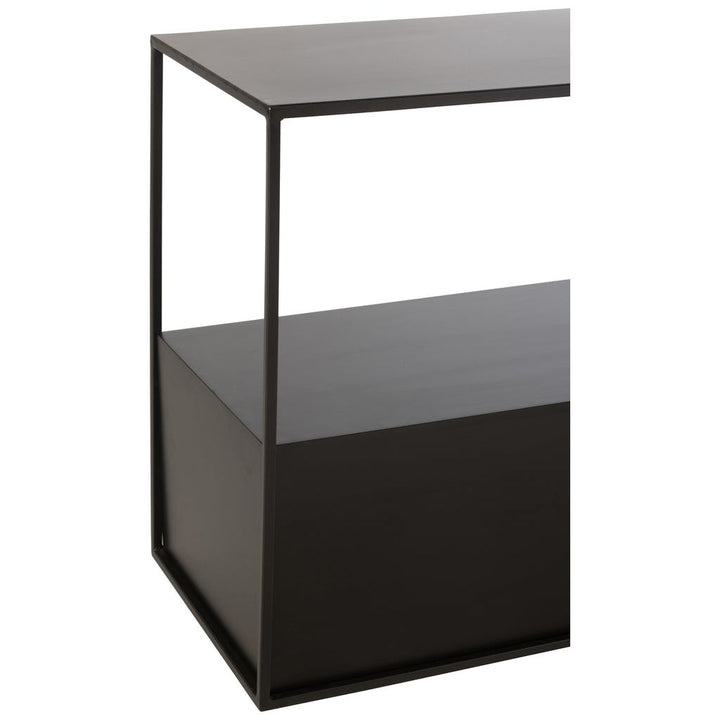 Table Métal MDF Noir Rectangulaire - Designix