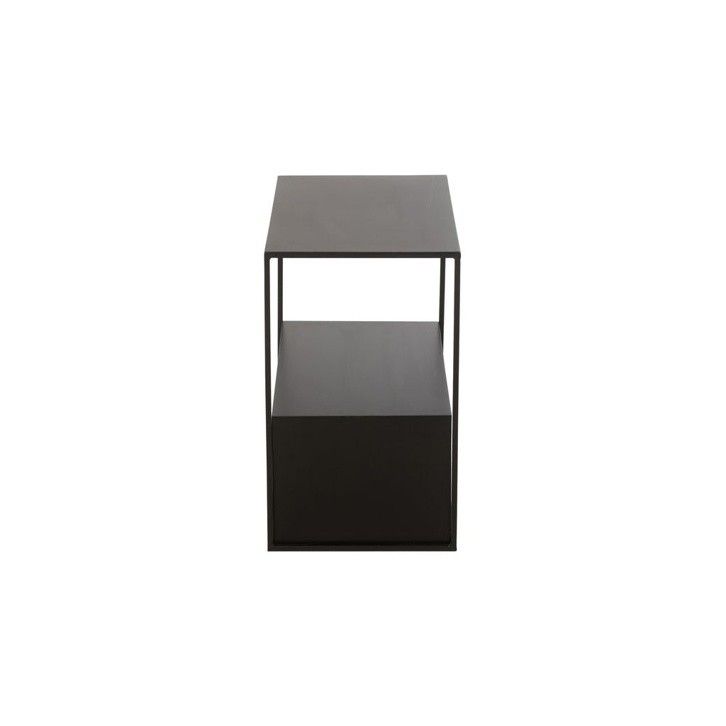 Table Métal MDF Noir Rectangulaire - Designix