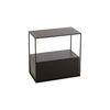 Table Métal MDF Noir Rectangulaire