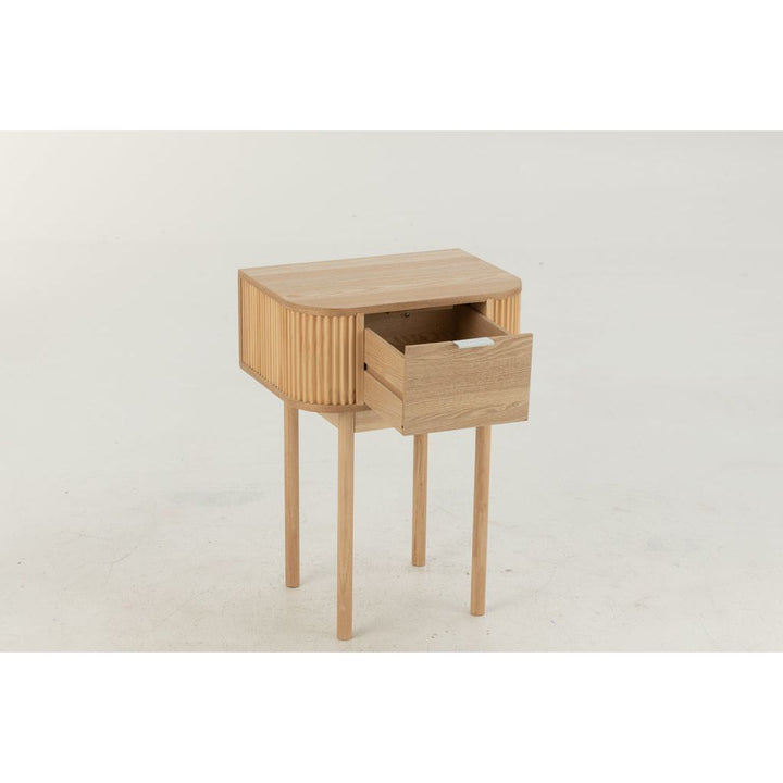 Table Nuit Bois Arrondi - Designix