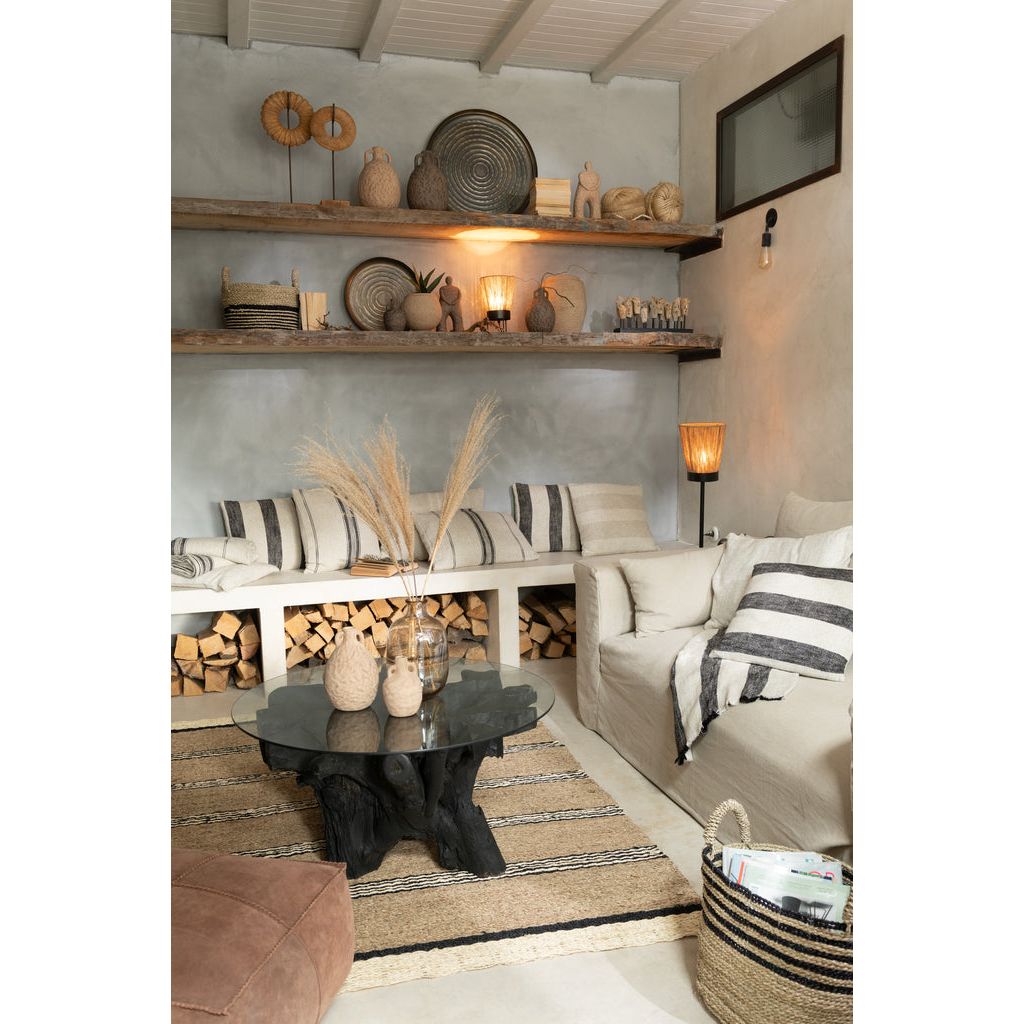 Table Racines Bois Teck Naturelle - Designix
