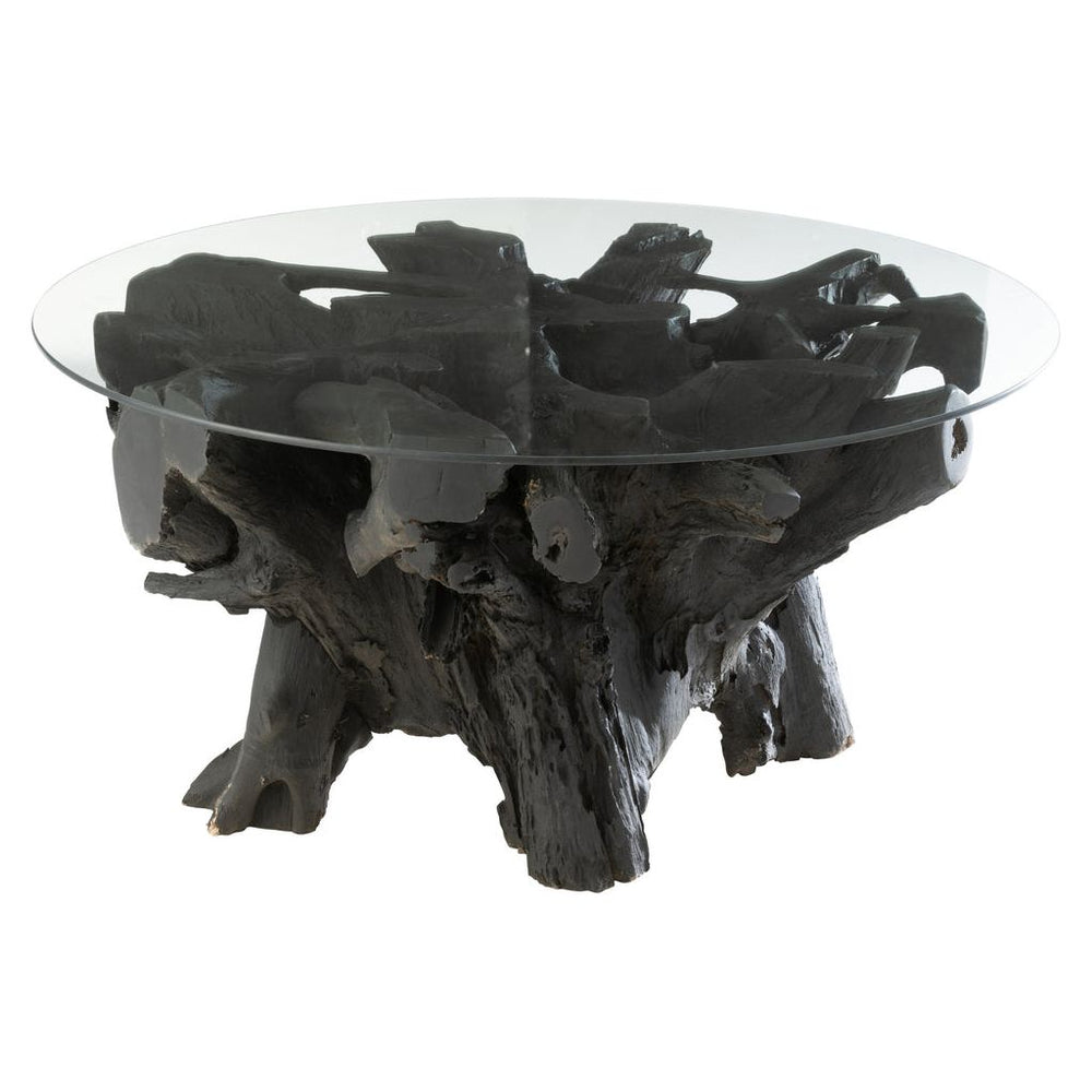 Table Racines Bois Teck Naturelle - Designix