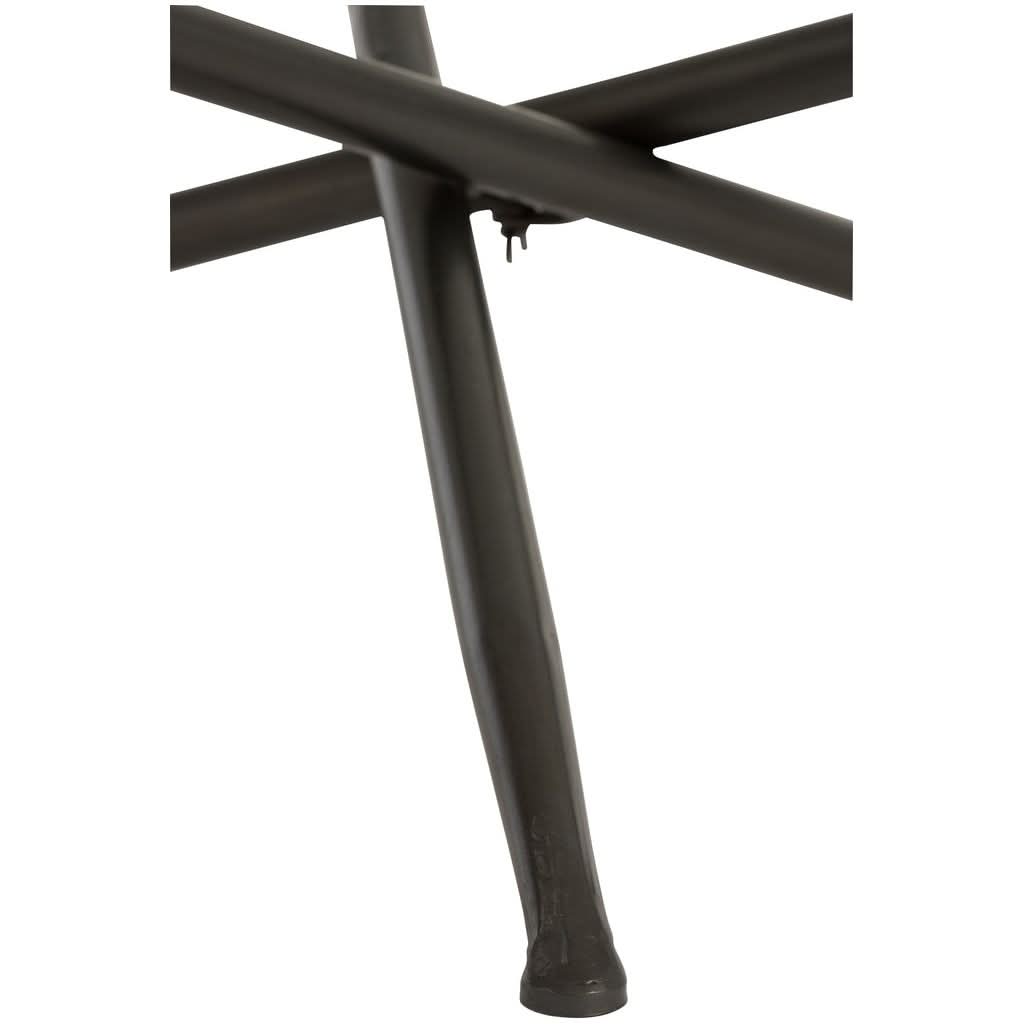 Table Ronde Bois Verre Marron