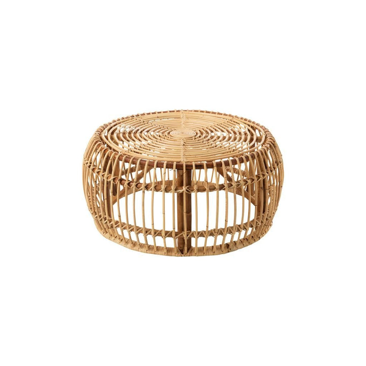 Table Ronde Rotin Naturel 85 cm - Designix