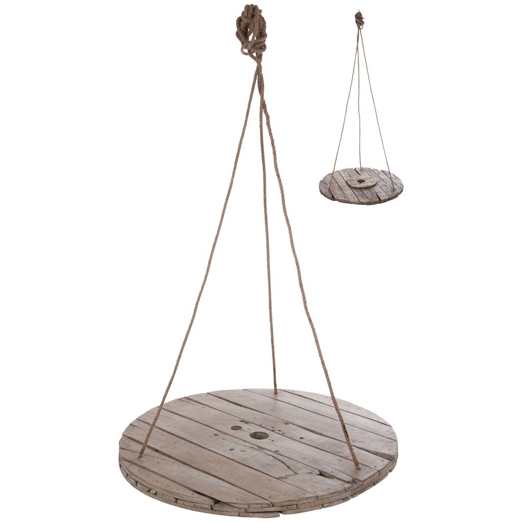 Table Suspendue Bois Gris - Designix