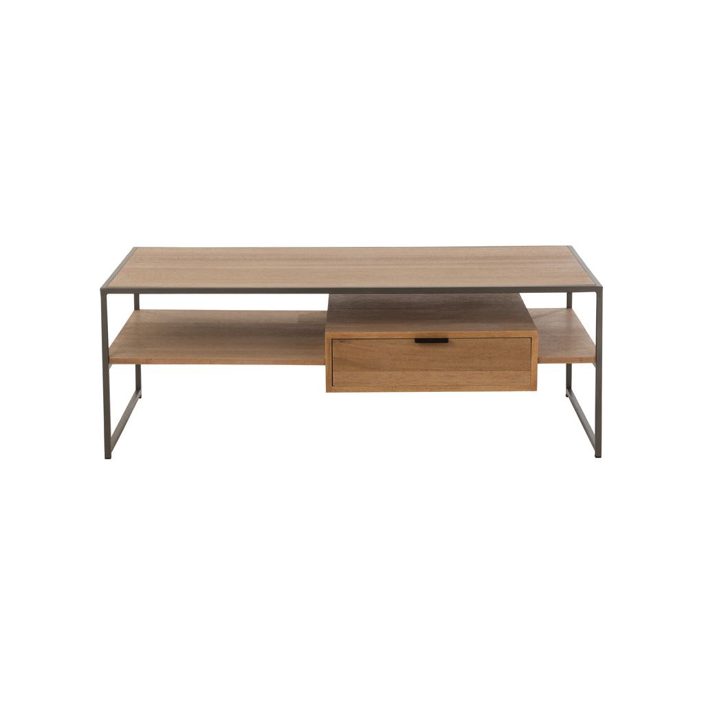 Table TV Naturelle Bois Métal - Designix