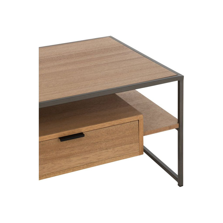 Table TV Naturelle Bois Métal - Designix