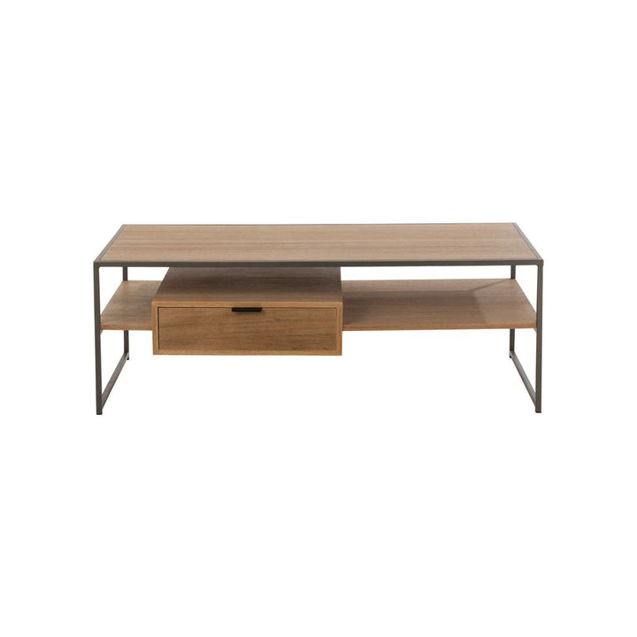 Table TV Naturelle Bois Métal - Designix