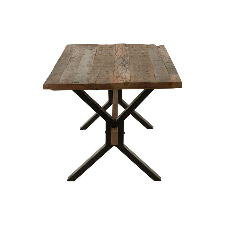Table Vintage en Bois Recyclé - Designix