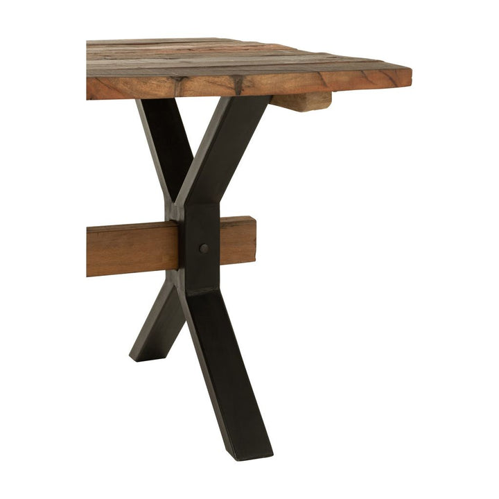 Table Vintage en Bois Recyclé - Designix