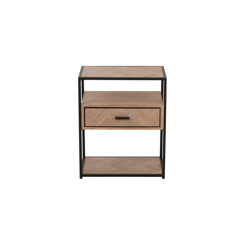 Table Zigzag Bois Métal - Designix