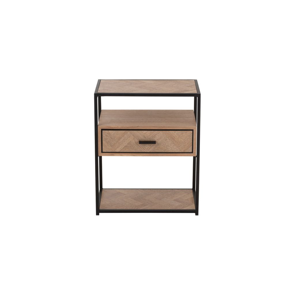 Table Zigzag Bois Métal - Designix
