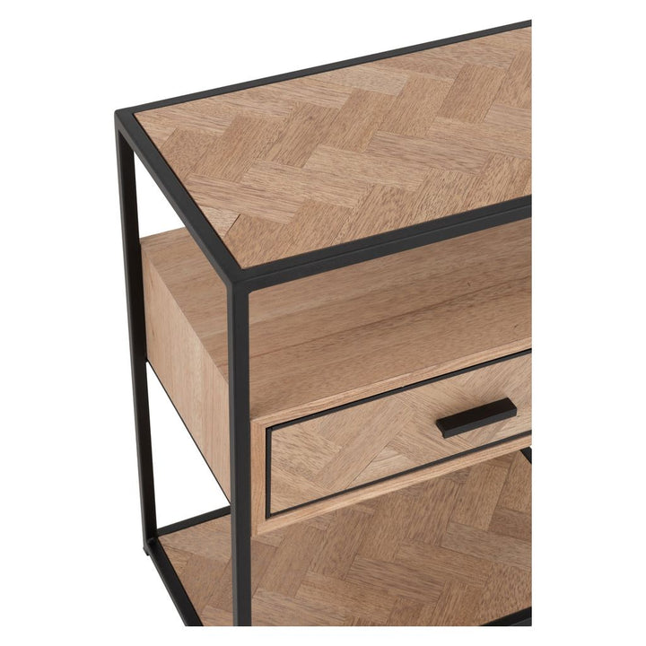 Table Zigzag Bois Métal - Designix