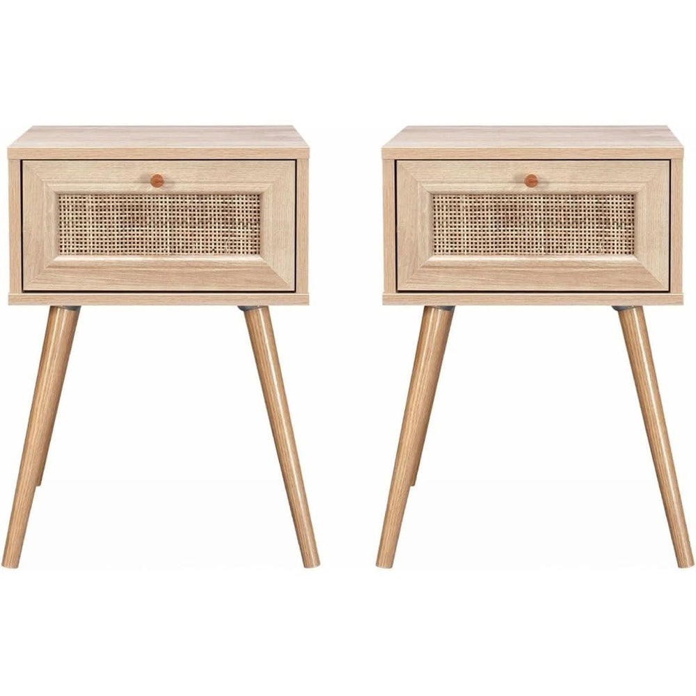 Tables Chevet Bois Cannage | Nord - Designix Table de Nuit