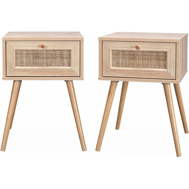 Tables Chevet Bois Cannage | Nord - Designix Table de Nuit