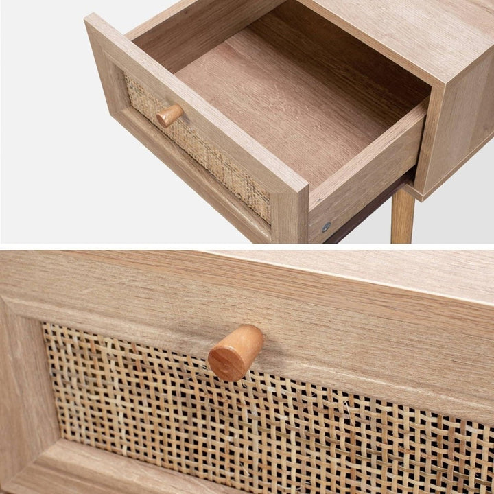 Tables Chevet Bois Cannage | Nord - Designix Table de Nuit