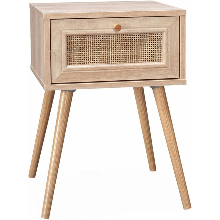 Tables Chevet Bois Cannage | Nord - Designix Table de Nuit