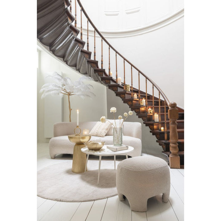 Tables d'Appoint Aluminium Vintage Blanc - Designix