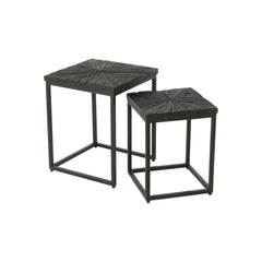 Tables D'Appoint Bois Fer Noir