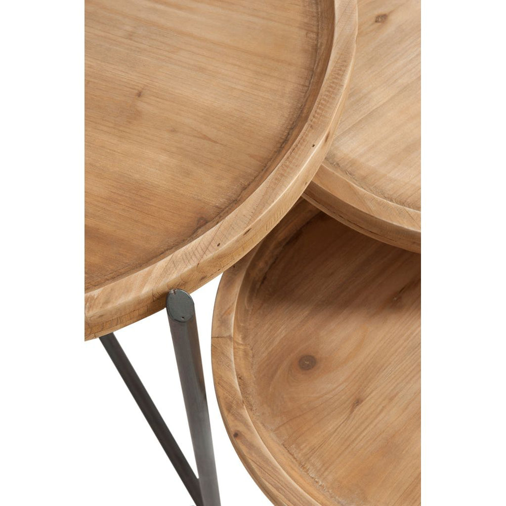 Tables D'Appoint Bois Métal - Designix