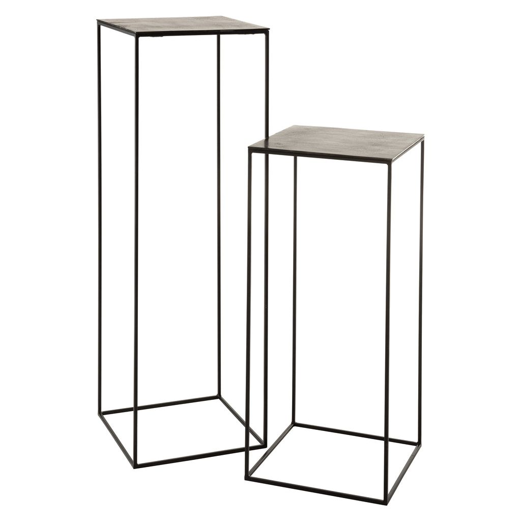 Tables D'Appoint Hautes Carrées - Designix