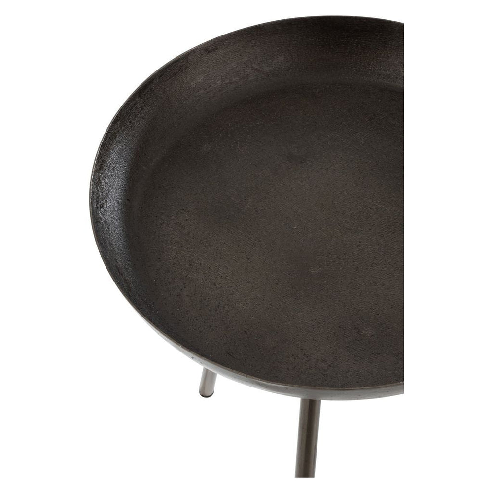 Tables D'Appoint Métal Gris Foncé - Designix