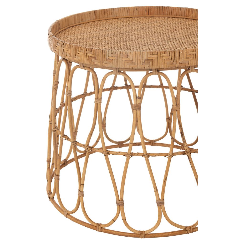 Tables Rondes Rotin Naturel - Designix