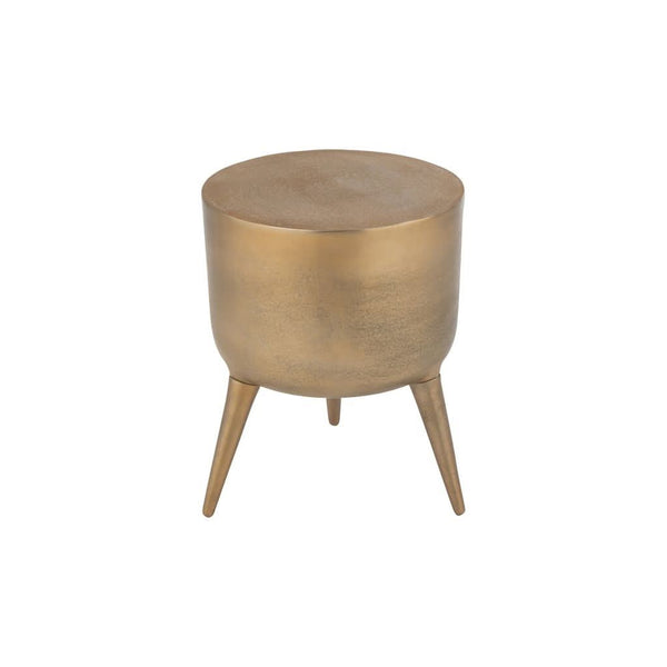 Tabouret Aluminium Doré Design