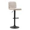 Tabouret de bar rotatif pivotant ajustable avec coussin rembourré | VYRA