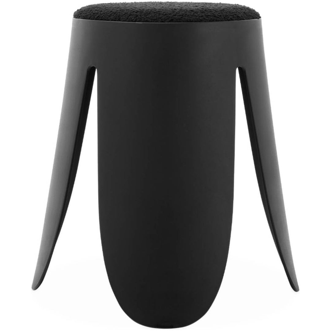 Tabourets Bouclette Noir Empilables | Gris - Designix Tabouret