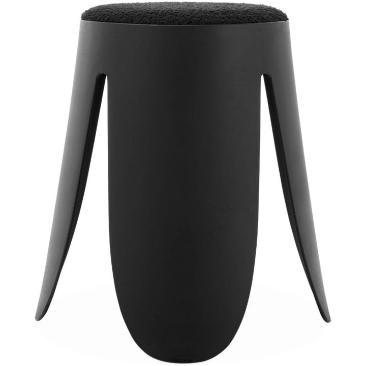 Tabourets Bouclette Noir Empilables | Gris - Designix Tabouret