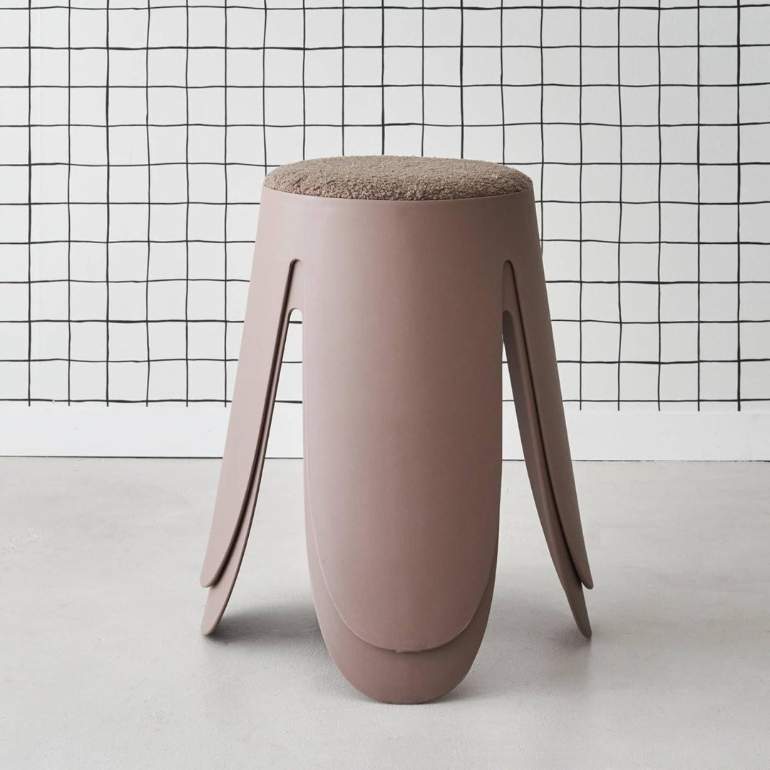 Tabourets Empilables Bouclette Texturée | Onde - Designix Tabouret