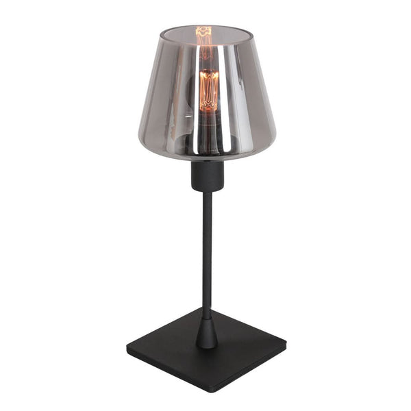 Lampe Table Ancilla Noir Fumé