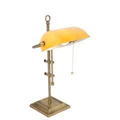 Lampe de bureau classique en bronze