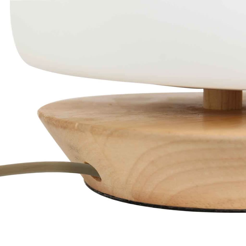 Lampe de table Ancilla 7932BE en hêtre | Designix - - https://designix.fr