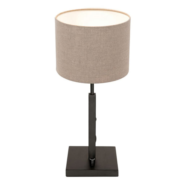 Lampe Table Noir Gris Lin