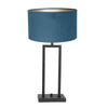 Lampe Table Métal Abat-jour Velours