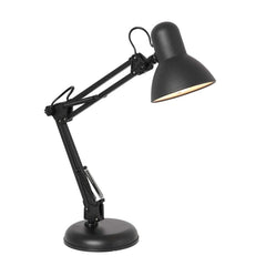 Lampe Table Métal Noir Réglable