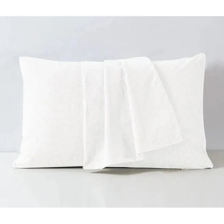 Taie d'Oreiller 100% Coton | Confort - Designix Taies d'oreiller Blanc 2 pièces 70x70 cm