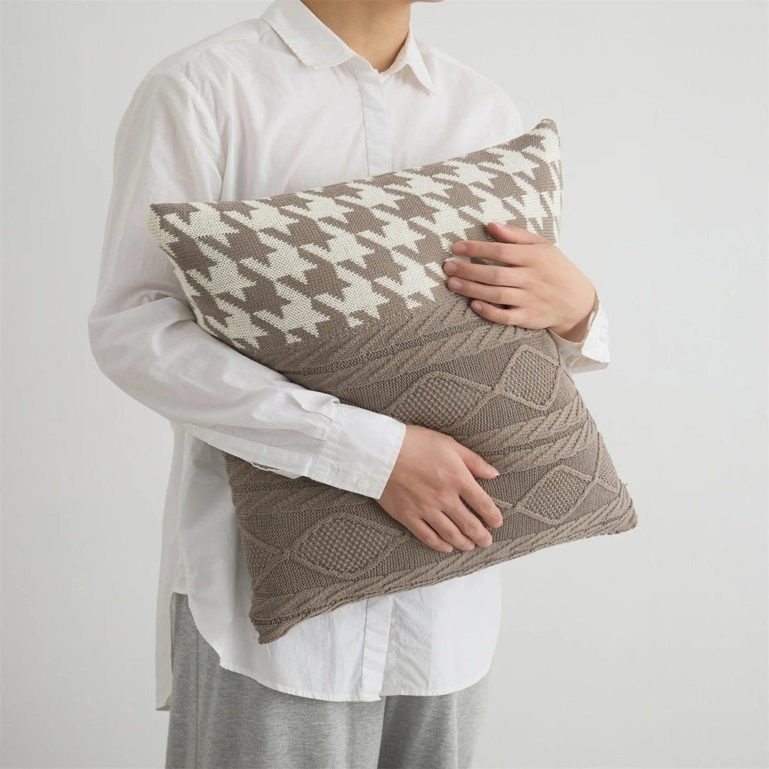 Taie d'Oreiller Douce | Confort Classique - Designix Taies d'oreiller Brun Clair 45x45cm