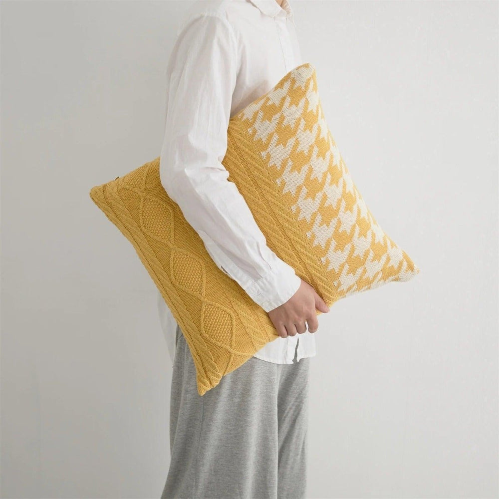 Taie d'Oreiller Douce | Confort Classique - Designix Taies d'oreiller Jaune 45x45cm