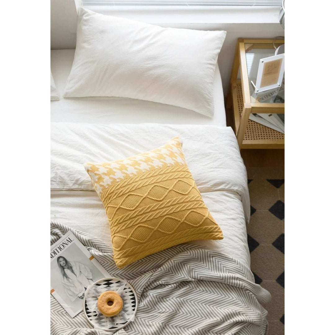 Taie d'Oreiller Douce | Confort Classique - Designix Taies d'oreiller Jaune 45x45cm