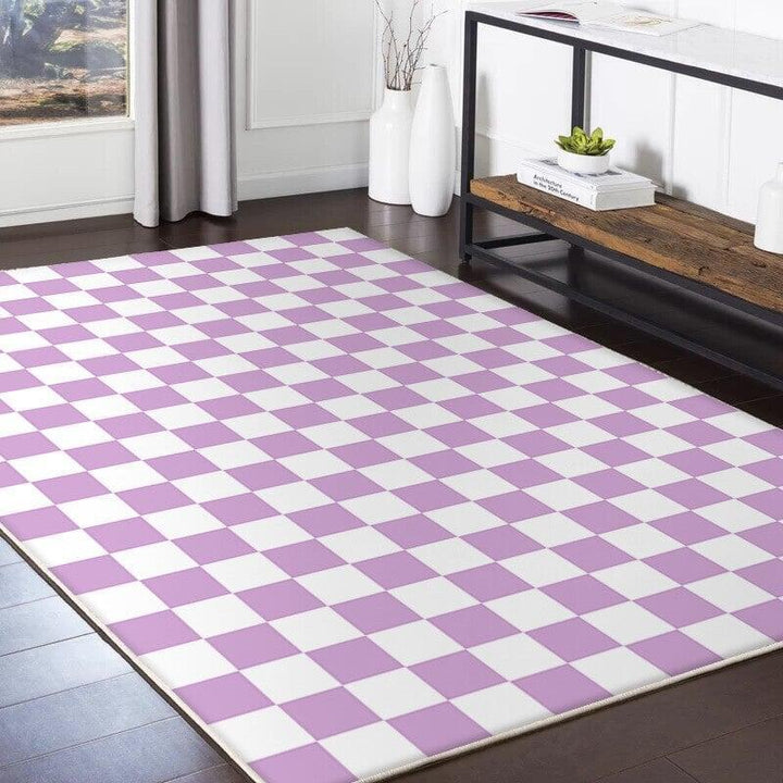 Tapis | 9999 description polyester | Designix - Tapis Violet 80x120cm  - https://designix.fr/